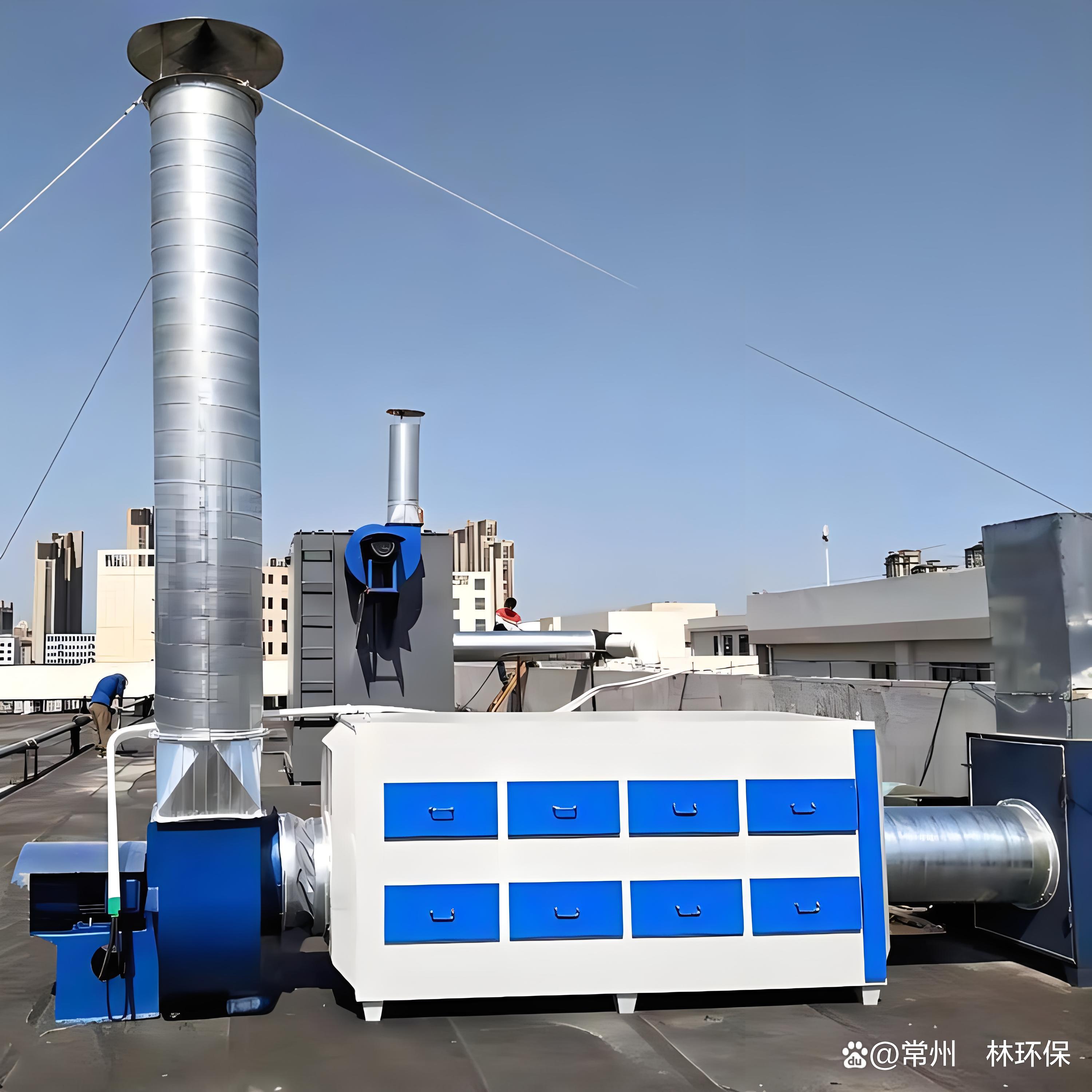 樹(shù)脂加工廠廢氣處理除味環(huán)保凈化過(guò)濾箱